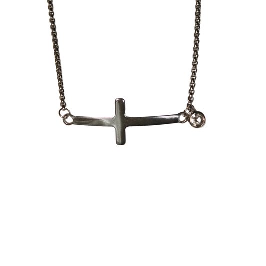 Pulsera Cruz Deslizante