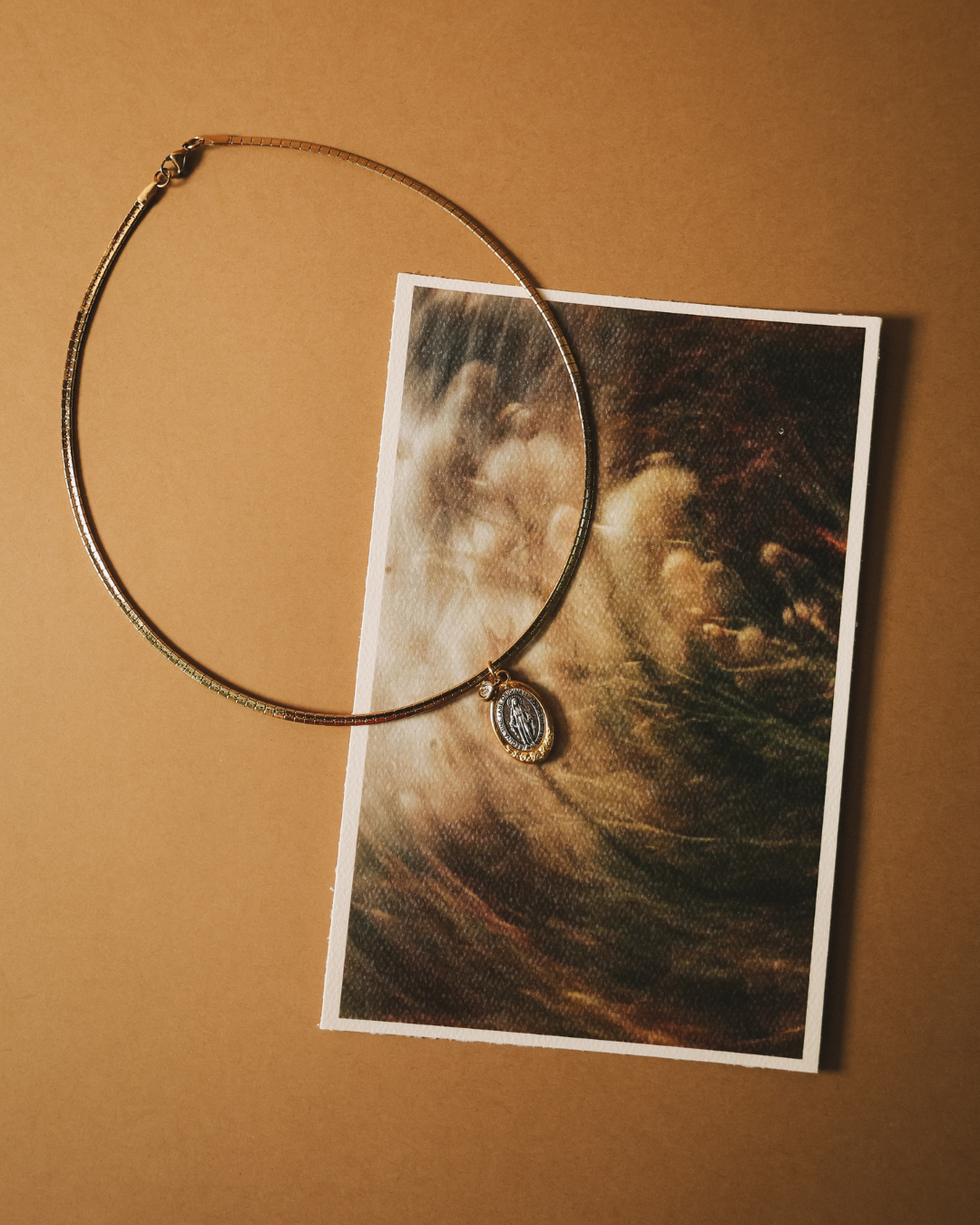 Virgen Milagrosa - Collar Statement