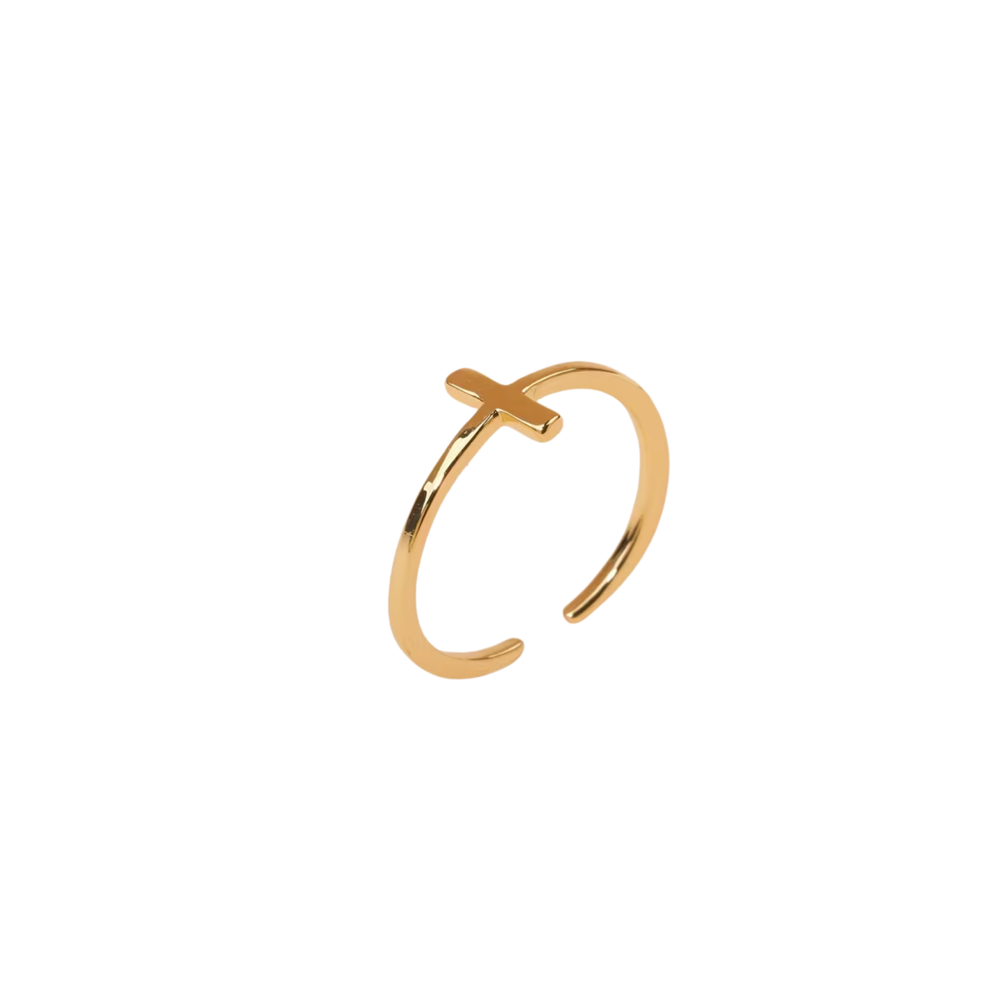 Anillo cruz - Ajustable