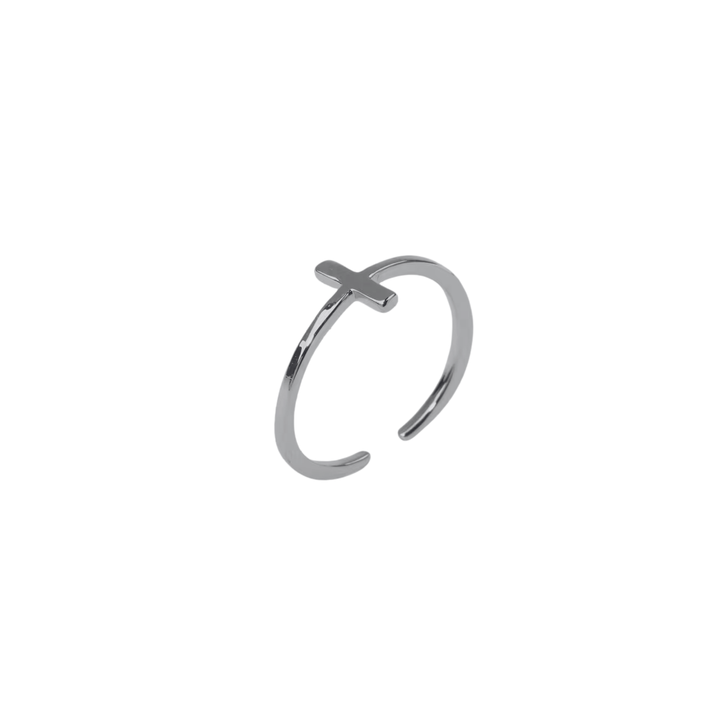 Anillo cruz - Ajustable