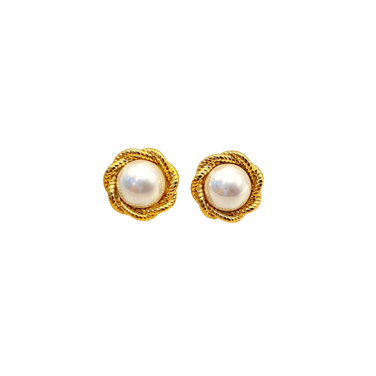 Chunky Pearl Earrings - December 23rd