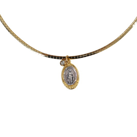 Virgen Milagrosa - Collar Statement