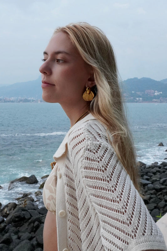 Palm Whisper Earrings