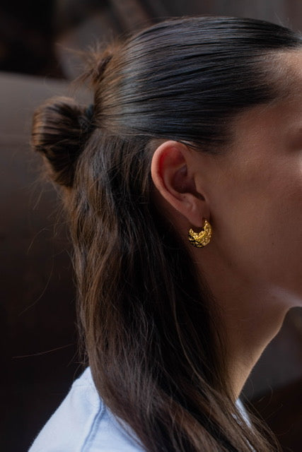 Lunar Petal Earrings